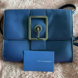 Rebecca Minkoff navy adjustable crossbody bag